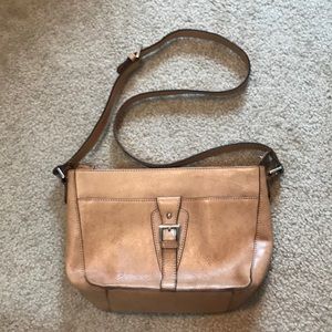 ETIENNE AIGNER Vintage Leather Tan Purse in VGUC